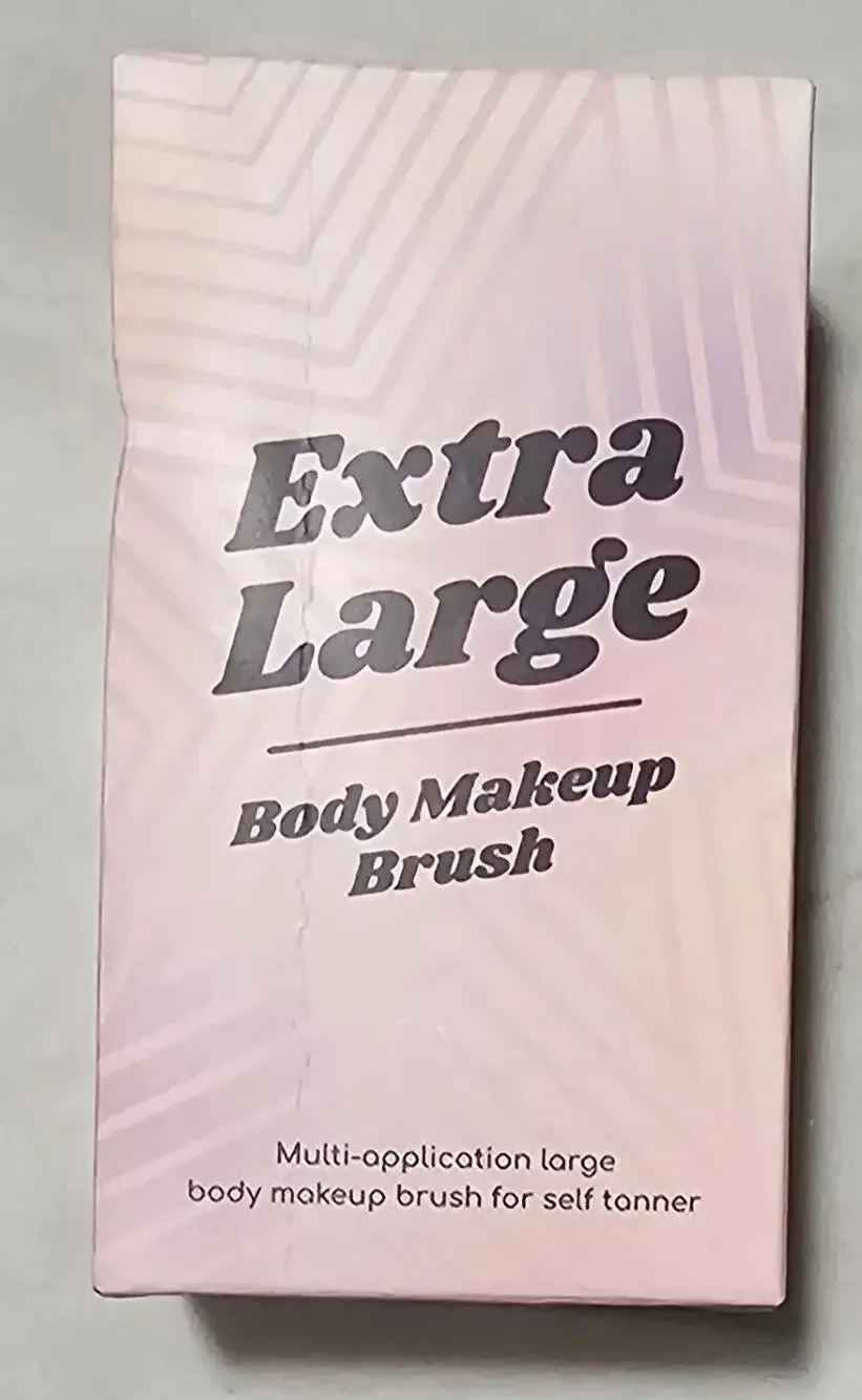NEW Extra Large Body Makeup Brush Self Tanner Applicator Sealed